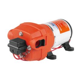 Membraanpomp (drinkwaterpomp), 12V, 12.5 L/min, uitschakeldruk 2.4 bar