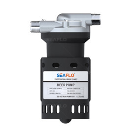 Bierpomp, roestvrijstalen pompkop, 230V, 32 L/min, 4 meter opvoerhoogte