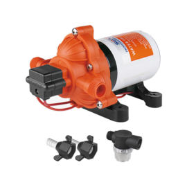 Membraanpomp (drinkwaterpomp), 230V, 11.6 L/min, uitschakeldruk 3.1 bar