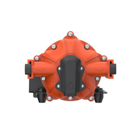 Heavy duty high flow membraanpomp, 12V, 26.5 L/min, uitschakeldruk 4.1 bar
