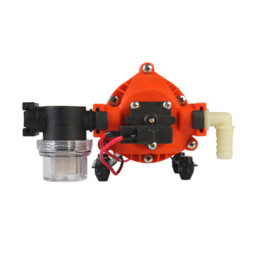 Heavy duty hogedruk Membraanpomp, 24V, 7.0 L/min, uitschakeldruk 5.5 bar