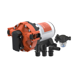 Heavy duty membraanpomp (drinkwaterpomp) met automatische flow control, 12V, 18.9 L/min, uitschakeldruk 4.8 bar