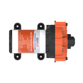 Heavy duty membraanpomp (drinkwaterpomp) met automatische flow control, 24V, 18.9 L/min, uitschakeldruk 4.8 bar