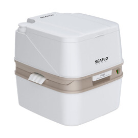 Draagbaar toilet 22L, Spoelwatertank: 15 liter, Afvaltank: 22L