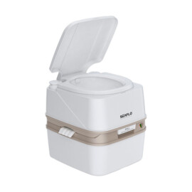 Draagbaar toilet 22L, Spoelwatertank: 15 liter, Afvaltank: 22L