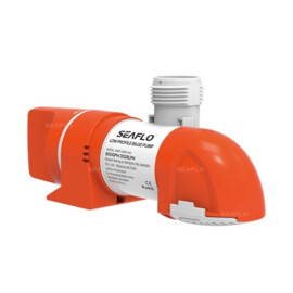 Low profile automatische bilgepomp, 24V, 50 L/min (3000 L/uur)