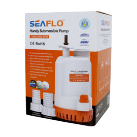 SFBP2-G2000-18 Draagbare Dompelpomp / bilgepomp, 24v, 126 L/min